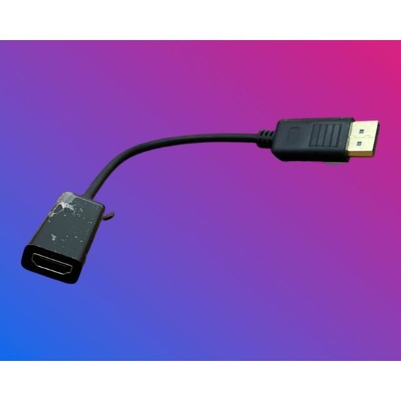 DisplayPort to HDMI, Benfei 4K@30Hz Gold-Plate Male to Female - Picture 1 of 7